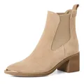 Produktbild: Tamaris Damen Chelsea mit Blockabsatz Leder, beige, 39 EU