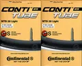 Produktbild: 2X Continental MTB 29 Light 29er Schlauch 29 Zoll SV (47/62-622) SV 42mm