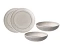 Produktbild: Villeroy & Boch Geschirr-Set Tafel-Set 4-tlg. Perlemor Sand, Premium Porcelain