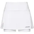 Produktbild: Head Tennisrock mit Innenhose Club Basic weiss Damen weiß L