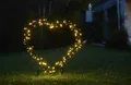 Produktbild: Weihnachtsdeko außen Figuren Herz Beleuchtung 120 LED 60 x 58 cm