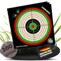 Produktbild: 200 Zielscheiben 17x17 cm für Fritz-Cell Luftgewehr Luftpistole Airsoft und Kuge