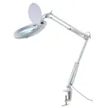 Produktbild: LED Lupenleuchte LL-8043 230V 15W 966lm mit Tisch-Klemme 5 Dioptrien Lupenlampe