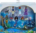 Produktbild: Mattel Disney Die kleine Meerjungfrau Set von kleinen Puppen und Freunden von Land und Meer HND30