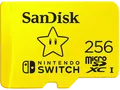 Produktbild: SANDISK microSDXC™, Speicherkarte für Nintendo Switch, 256 GB, Gelb