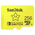 Produktbild: SanDisk microSDXC 256GB Nintendo Switch A1 V30 UHS-1 U3