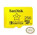 Produktbild: Sandisk microSDXC UHS-I Speicherkarte 256GB für Nintendo Switch Speicherkarte