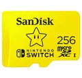 Produktbild: Sandisk microSDXC Extreme U3 256 GB - Speicherkarte - gelb Speicherkarte