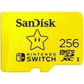 Produktbild: SanDisk Micro-SD-Karte für Nintendo Switch, 256GB, bis 100 MB/s, UHS-I U3, SDXC