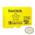 Produktbild: Sandisk microSDXC UHS-I Speicherkarte 256GB für Nintendo Switch