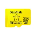 Produktbild: SanDisk microSDXC UHS-I Speicherkarte 256GB Nintendo Switch Spieleplatz