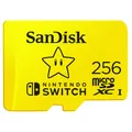 Produktbild: SANDISK microSDXC™, Speicherkarte für Nintendo Switch, 256 GB, Gelb