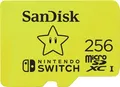 Produktbild: Sandisk microSDXC 256GB UHS-I für Nintendo Switch Speicherkarten