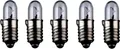 Produktbild: 5er Set WireThinX Kleinstlampen Subminiatur 1,00 W, 12 V - Sockel E5,5 4,7 x 15 mm