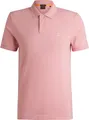 Produktbild: BOSS Polohemd mit kurzen Ärmeln rosa einfarbig Passenger Slim Fit