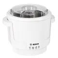 Produktbild: Bosch MUZ5EB2 Eisbereiter Weiß max. 550ml Eis 400 Watt für Küchenmaschine MUM5