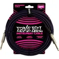 Produktbild: Ernie Ball EB6395 Instrumentenkabel gerade/gerade violett/schwarz 5,4m | Neu