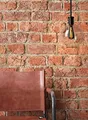 Produktbild: NEWROOM Tapete Rot Papier Backsteinoptik - Industrial Loft Ziegelstein Mauerwerk für Wohnzimmer Schlafzimmer