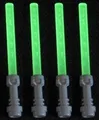 Produktbild: Lego Lightsaber Lot of 4: Glow-in-the-Dark Lightsabers with Hilts by LEGO