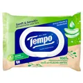Produktbild: Tempo Feuchtes Toilettenpapier Sanft & Sensitiv 1-lagig, 42 Tücher