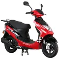 Produktbild: Alpha Motors Motorroller CityLeader 50 ccm 45 kmh EURO 5 rot