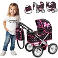 Produktbild: Puppenwagen ab 2 Jahre Kinderwagen Puppen - Leichte und Stabile Konstruktion ...