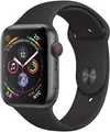 Produktbild: Apple Watch Series 4 Cellular 44mm Aluminium Space Gray Sport Band Black Neu OVP