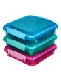 Produktbild: Sistema Pack 450ml Sandwich Box3 Pack Lunch Coloured
