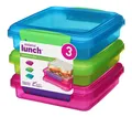 Produktbild: sistema Aufbewahrungsbox Sistema Sandwichbox 3er Set (3 St)