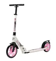 Produktbild: STAR SCOOTER Aluminium Kickscooter Roller Kinder Tret Roller für Jungen, Mädchen ab 8 Jahre | Big 255mm Wheel für Kinder und Erwachsene, Weiß Lila