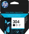 Produktbild: HP 304 Schwarz Original Tintenpatrone, Standard, Schwarz, Tinte auf Pigmentbasis, 4 ml, 1 Stück(e), 120 Seiten