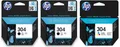 Produktbild: Druckerpatronen Original HP 304 Black + Color DeskJet 2620 3720 3750 Envy 5010