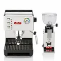 Produktbild: Lelit PL41EM Siebträger Espressomaschine + Fred PL043MMI Kaffeemühle Set
