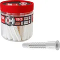 Produktbild: Tox Dübel 016260041, Allzweckdübel Deco 6/41, 6 x 41mm, Universaldübel, 100 Stück