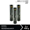 Produktbild: Mannol Universal Multipurpose Grease MP2 Ester Mehrzweckfett Lithium 3x400 Gramm