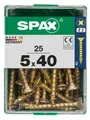 Produktbild: Spax Universalschrauben 5.0 x 40 mm PZ 2 - 25 Stk.