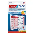 Produktbild: tesa TACK doppelseitige Klebebads, transparente Klebestreifen (59404-00000-00)