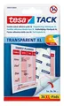 Produktbild: Tesa ® Tack XL Klebepads transparent 36 doppelseitige Pads wieder ablösbar