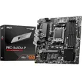 Produktbild: MSI PRO B650M-P Motherboard, Micro-ATX - Unterstützt AMD Ryzen 7000 Series Prozessoren, AM5 - DDR5 Memory Boost 6000+MHz/OC, 1 x PCIe 4.0 x16, 2 x M.2 Gen4, 2.5G LAN