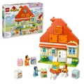 Produktbild: LEGO DUPLO Bluey 10459 Blueys Familienhaus mit Memory-Spiel Bausatz, Mehrfarbig