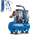 Produktbild: Scheppach Ultra Silent Kompressor HC08Si | 8bar - 6L - 1100W | inkl. 14-tlg Set