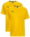 Produktbild: PUMA T-Shirt 2er Pack Doppelpack - Yellow - Gr. L