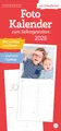 Produktbild: Fotokalender zum Selbstgestalten 2026: Blanko-Kalender mit Monatskalendarium, Titelblatt zum Selbstgestalten, viel Platz für Notizen und mit Schulferien. (Foto-/Bastelkalender Heye)