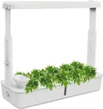 Produktbild: @tec Gewächshaus Mini Pflanzenaufzuchtstation, Zimmergewächshaus, ideal für Kräuter & Pflanzen, LED & Bewässerung
