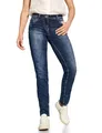 Produktbild: CECIL Damen Style Scarlett 1-knopf 59 Jeans Casual Fit, Mid Blue Wash, 31W / 30L EU