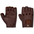 Produktbild: Stetson Summer Oily Goat Nappa Handschuhe Fingerlose Handwärmer Elegante Lederhandschuhe Herren Frühjahr Sommer braun 8 1/2 HS