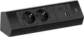 Produktbild: BACH 932.102 - CASIA 2 Steckdosenleiste, 2-fach, USB A&C 22W