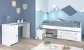 Produktbild: Kinderzimmer Jugend Möbel Set 3-tlg. Bett 90x200 Schreibtisch Nachttisch Smoozy