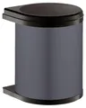 Produktbild: HAILO 3515071 Abfallsorter 15 Liter MONO 15 ab 40 cm Schrankbreite, dunkelgrau/schwarz