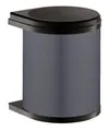 Produktbild: HAILO 3515071 Abfallsorter 15 Liter MONO 15 ab 40 cm Schrankbreite, dunkelgra...